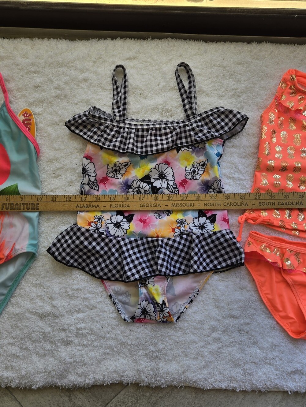 3 Swimsuits Bundle NWT SZ 4/5 (2‎ one pc & 1 tankini set) - Picture 11 of 13